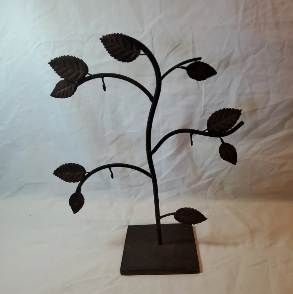 Metal Vintage Retro Jewelry Necklace Holder Display Stand MCM